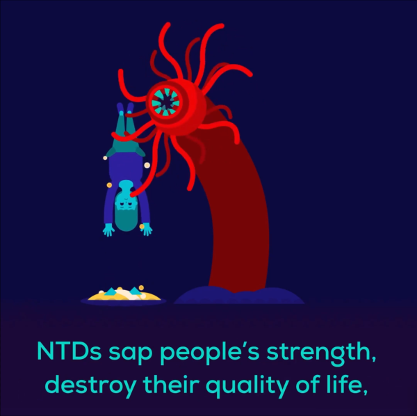 Neglected tropical diseases - NTDs sap people's strength, destroy their quality of life and eat away their savings over years and decades.
